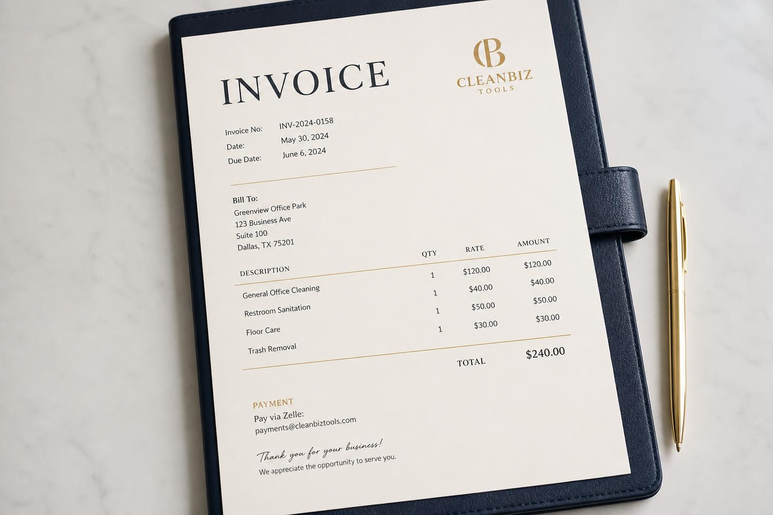 Invoice profissional